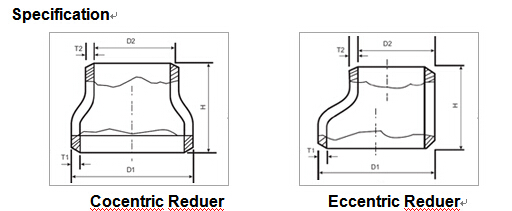 Cocentric ексцентрическый редуктор 10" SCH80 ASTM/ASME A860 WPHY 42 WPHY 46 WPHY 52
