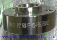 Forged Stainless / Carbon Steel Pipe Flanges , ASTM AB564 Weld Neck Flange