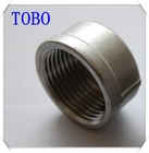 TOBO Butt Weld Fittings Caps BS , NPT , DIN Standards Malleable Iron Pipe Fitting Cap