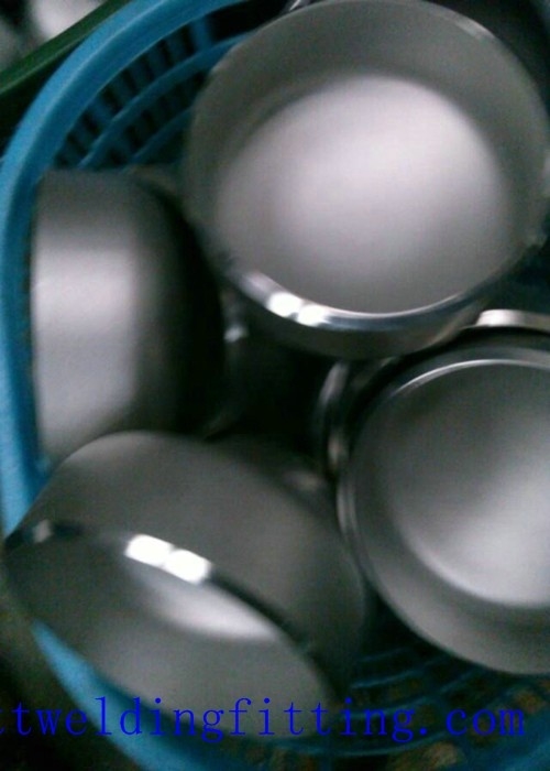 Seamless Sch40s Stainless Steel Pipe Caps Astm A403 Wp304 / 304L
