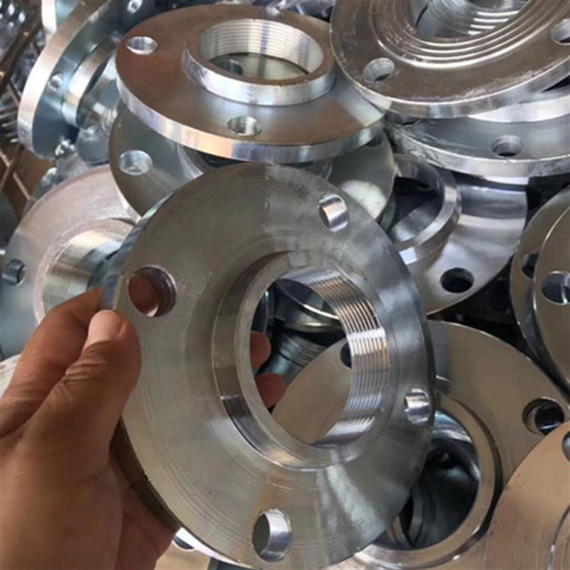 Yellow Transparent Coated Forged Steel Flanges with ISO Certification