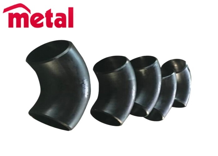 Oil 90D Butt Weld Fittings Long Radius Round Type Carbon Steel Material