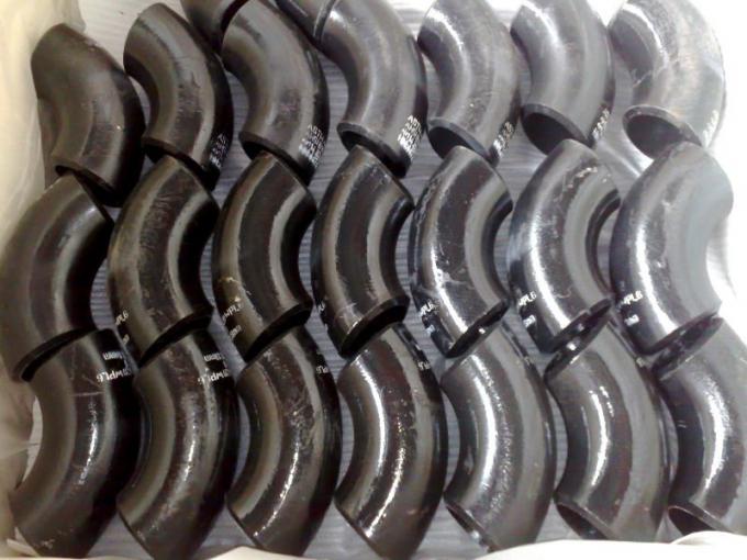 Локоть фабрики 90 штуцера трубы углерода стальной A234WPB 3