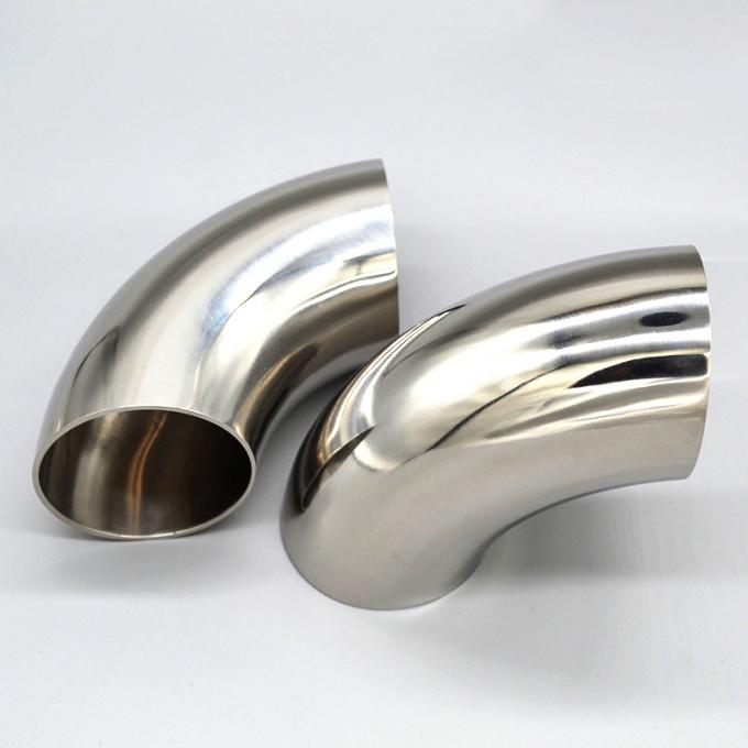 Штуцеры трубы 90 локоть радиуса локтя 4inch sch40 нержавеющей стали степени длинный 4