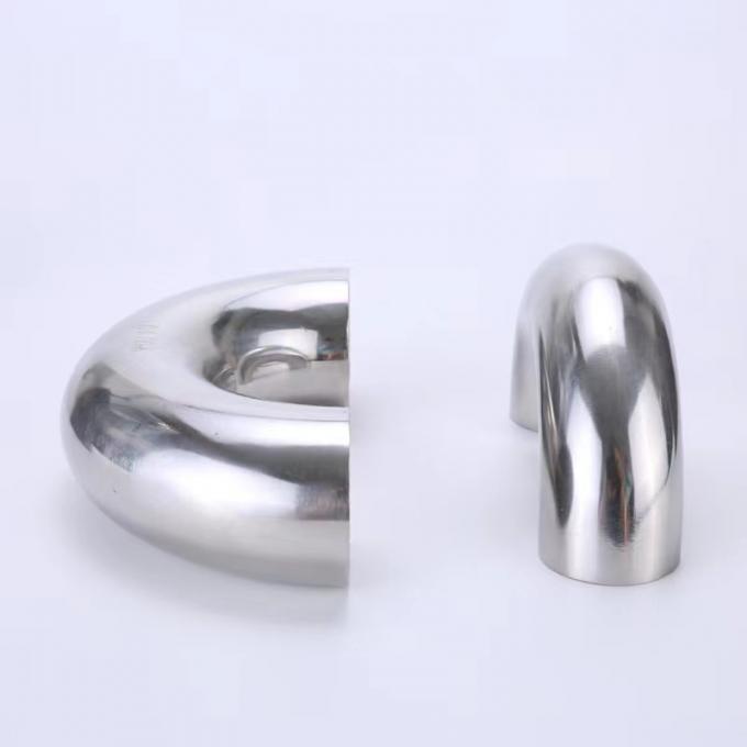 Штуцеры трубы нержавеющей стали 2 дюйма сс 304 сс316 нпт бспт с резьбой колено 90 градусов 3