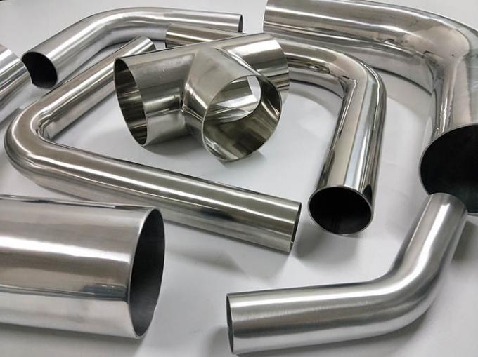 колено выхлопной трубы нержавеющей стали 127мм подгонянный 90 градусов 5 дюймов 0