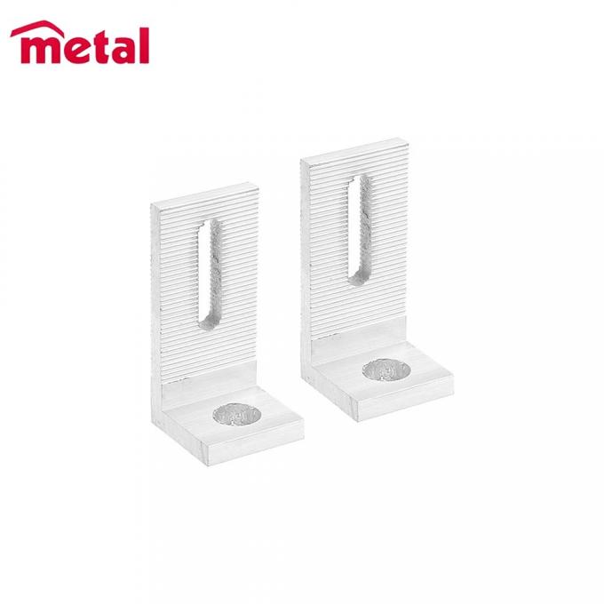 Китайская фабрика бесплатный образец солнечный L Foot высокое качество цветные стальные плитки крыши фотоэлектрическая система кронштейна L Foot 0