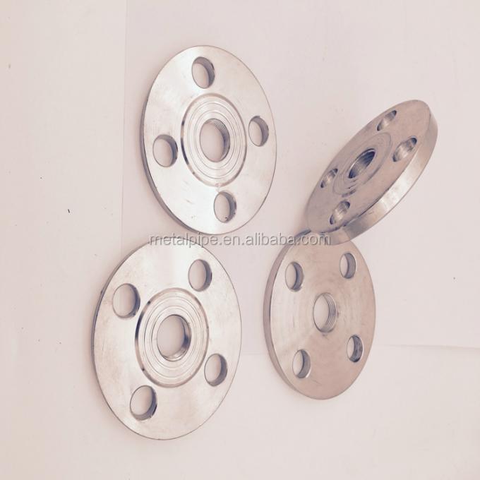 1-1/2" TH RF 150LB Нержавеющая сталь скольжение на фланце 316L поднятая сторона TH фланце ANSI B16.5 натянутый фланце 2
