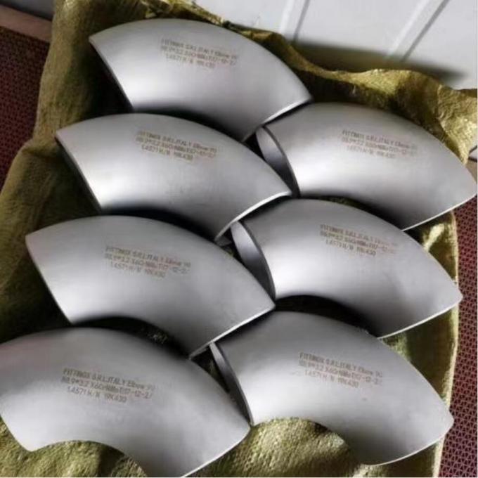 CuNi 90/10 Краткий радиус локтя 45 Краткий радиус локтя EHN 9603/600s 5,5 мм 5 мм DN 600 CuNi10Fe1,6 Mn 2