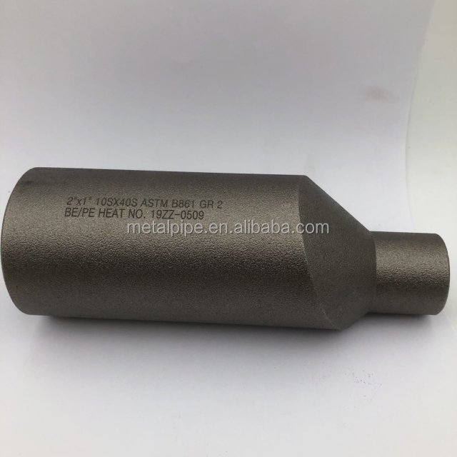 METAL ASTM A312 TP316L Концентрическая скважина Ниппл BLE*PSE Фитинги труб из нержавеющей стали 3