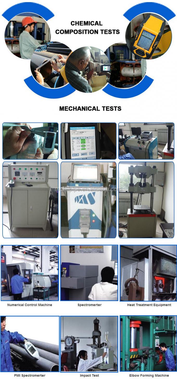 Металл ASME 70/30 90/10 C70600 C71500 Медная никелевая труба / сварная труба из нержавеющей стали 0
