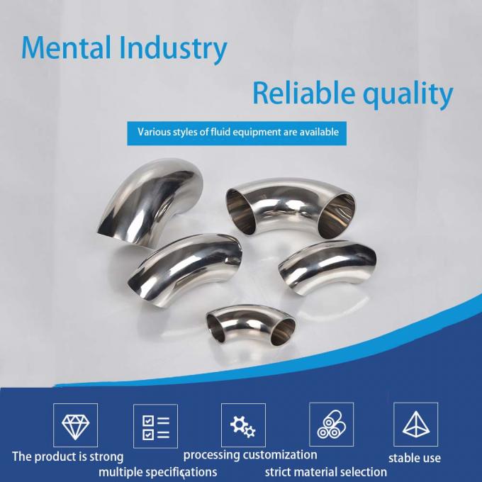 Metal China Manufacturer 304 из нержавеющей стали 90D Butt Weld Elbow Pipe Fitting Elbow для нержавеющей стали 3