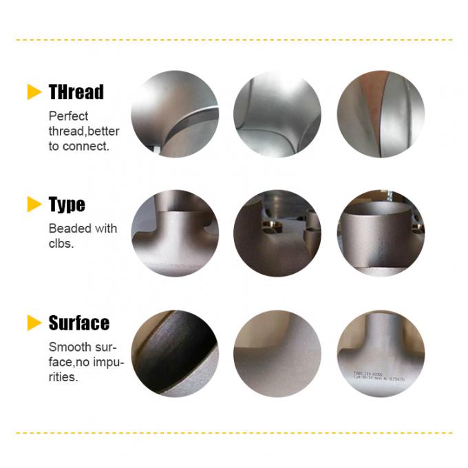 АСТМ из нержавеющей стали 304L 304H 316H Сгибание труб 180D 6 INCH SCH40S SS316Ti 1