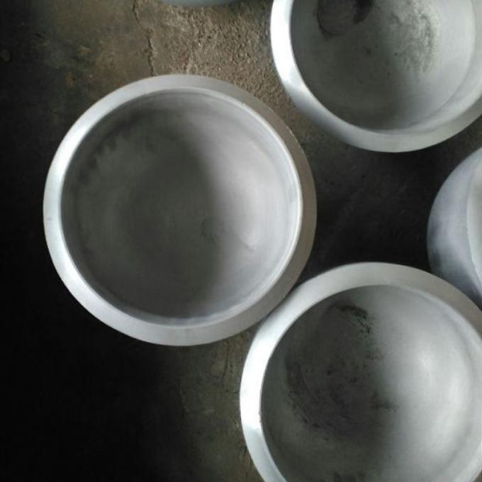 304 Нержавеющая сталь Овальная крышка трубы Санитарный класс Внутреннее и наружное зеркало Полированная сварная крышка трубы Яркая нержавеющая сталь 3