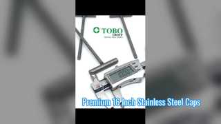 ASTM A403 WP304 Крышка трубы из нержавеющей стали 16 дюймов