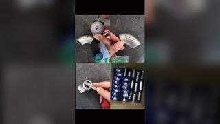 Колено 90° LR 1 дюйм Sch80 A403 WP316L | Трубный фитинг из нержавеющей стали