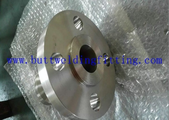 UNS S31254 Forged Steel Flanges Stainless Steel Pipe Flanges 6MO ASTM A182 F44 300lB