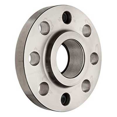 Stainless Steel Sliver 50# 3000# 6000# Threaded Flange Pipe Fitting