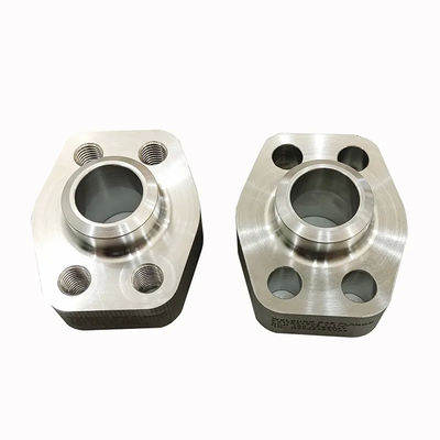 Plate Flange Pipe Fittings Carbon Steel Stainless Steel Forged Din To Ansi Floor Flange silvery