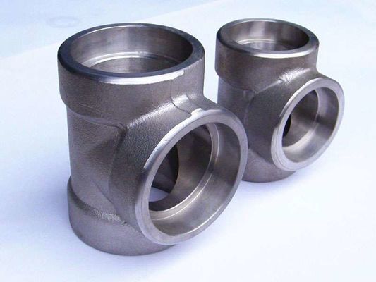 High Pressure Forged Carbon Steel/Stainless Steel Socket Welding Fittings Tee, 3000/6000/9000Lbs.