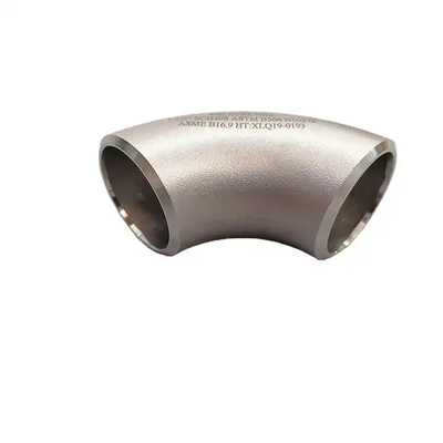 ASME B16.9 304 Stainless Steel Butt Weld 90° Elbow Seamless Pipe Fitting