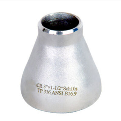 Stainless Steel 304/316L Butt Welding Concentric Reducer ASME B16.9 Class 150 for Piping Systems