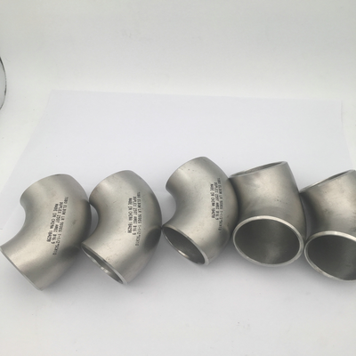 Butt Welding LR 90D Elbow Super Duplex 2507 UNS S32750 1-1/2" SCH10 ANSI B16.9