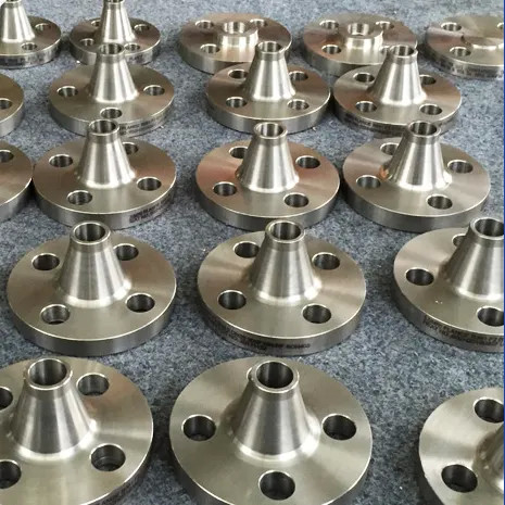 Sfenry Forged 2205 Duplex Stainless Steel 2'' 4"  SCH40 UNS S32205 ANSI B16.5 Class 150 Raised Face Weld Neck Flange