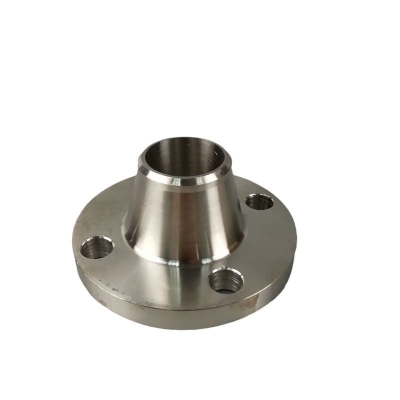 Custom Silver ASTM / ASME Ring Type Joint Forged Stainless Steel Ss 304 316 Weld Neck Flanges