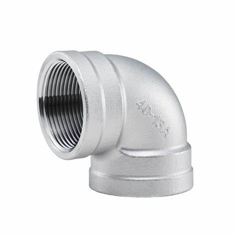 SCH 40 DN 50 Forged Pipe Fittings ASME B16.11 90 Degree Elbow