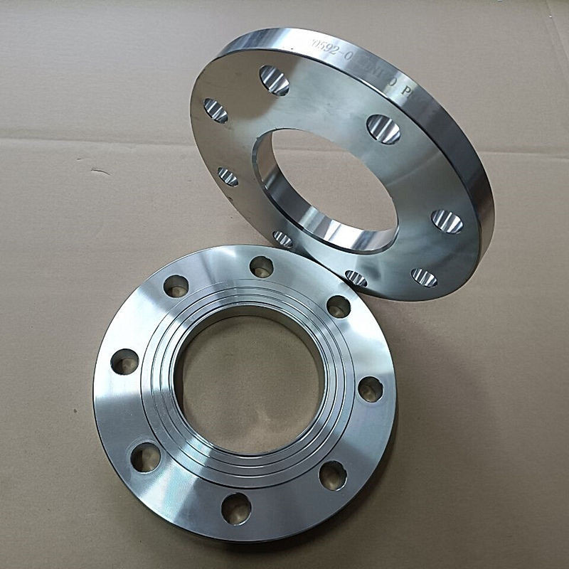 Welding Neck DIN 2576 ANSI Carbon Steel Forged Blind Flange For Pipe Fitting