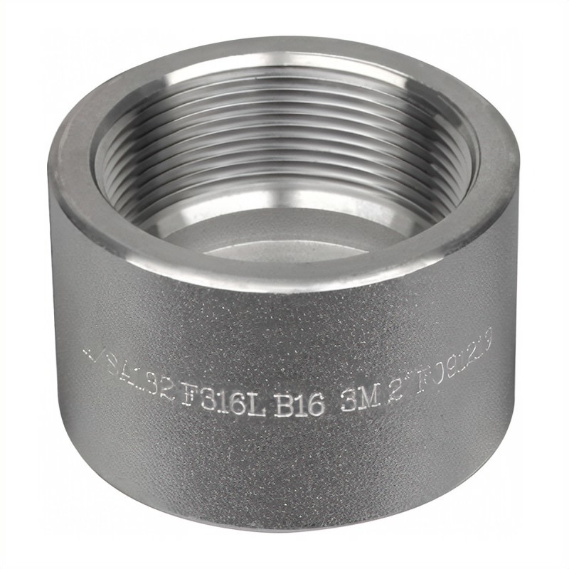 THD Round Cap Threaded Fitting Forged Pipe Fitting NPS 1/8