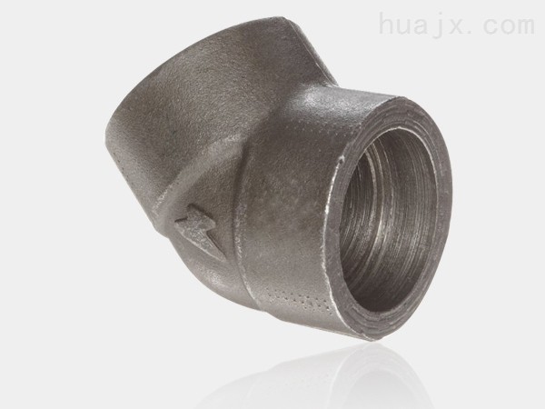 Socket Welding Elbow Stainless Steel 45 degree Elbows Forged High Pressure Pipe Fittings Ss304/316