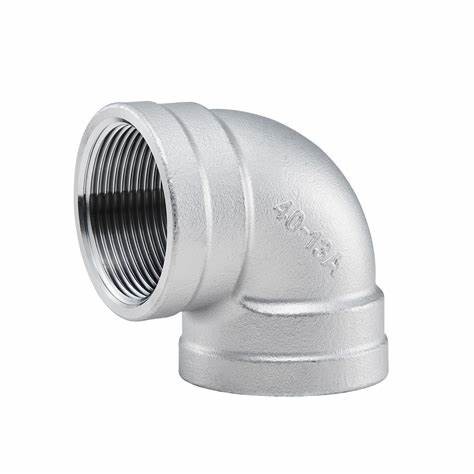 SCH 40 DN 50 Forged Pipe Fittings ASME B16.11 90 Degree Elbow