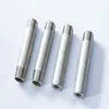 304 Threaded Both Ends Pipe Nipple Pipe Fitting Plumbing Materials Cast stainless steel