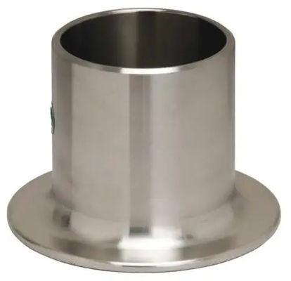 METAL Carbon Stainless Steel 304 316L Pipe Fitting Sanitary Weld Ferrule Stub End