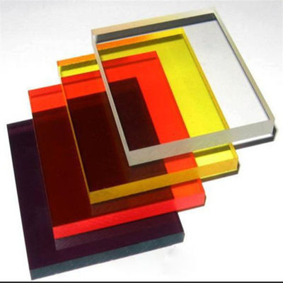 Transparent UL-94 V-2 Cast Acrylic Sheet with 50% Elongation