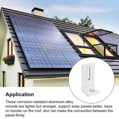 China Factory Free Sample Solar L Foot High Quality Color Steel Tile Roof Photovoltaic Bracket System L Foot