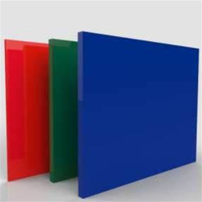 Transparent Cast Acrylic Sheet 3H Hardness 1.2g/cm3 Density