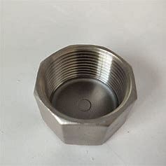 Customized Welded Stainless Steel Round Pipe Caps with Polished Surface and ASME Standard