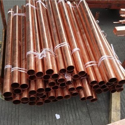 3/4" OD Copper Tubing Copper Nickel Alloy Tubes 8mm 10mm 32mm Diameter Soft Copper Tubing