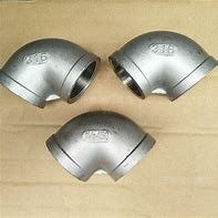 Forged elbows stainless steel pipe fitting female threaded socket welding elbow