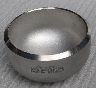 304/304L Stainless Steel Seamless Butt Welding Pipe Cap for Chemical & Petrochem Applications