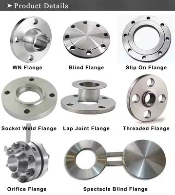 Customizable Forged Steel Flanges with Various Dimensions 150 300 600 DN15-DN1500 900 DN15-DN1000 1500 DN15-DN600 2500 D N15-DN300