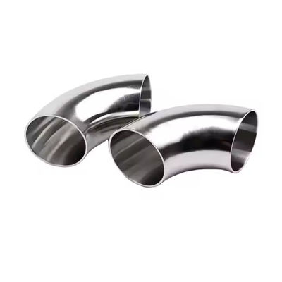 ASME B16.9 WP304L Long Radius A403 Grade Safe For Food / Chemical Industries