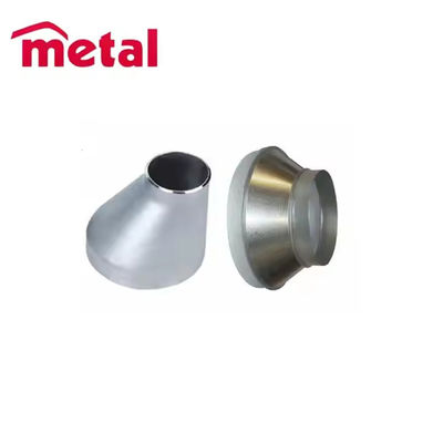304 Stainless Steel Eccentric Reducer Polished Silver Pipe Size Conversion