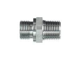 METAL Good Quality Pipe Fittings All Sizes Threaded Male and Female Taper Seat and Feat Seat Bspt/Npt Stainless Nipple