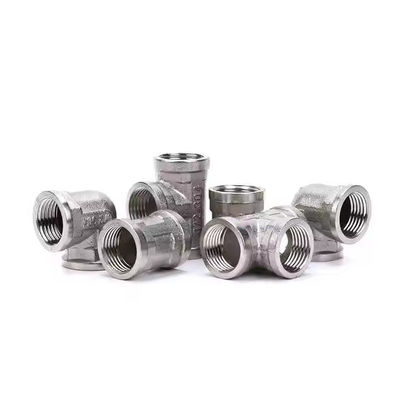Stainless Steel Customized High Pressure Short Type High Temperature Resistant Reducer Tee for Water