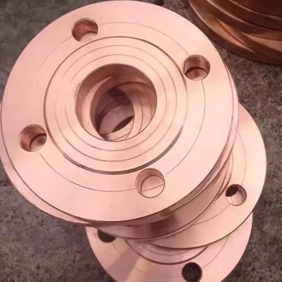 METAL Slip-On Flange Connector Copper and Nickel Flanges ASTM B466 UNS C70600 Size 10inch 150#-2500# Slip-On Flange Connector