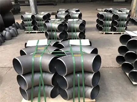 Бесшовная бесшовная угловая труба 90° LR ASME B16.9 с приварными концами, устойчивая к коррозии